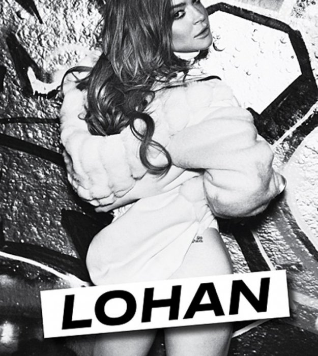 Американская актриса и певица Линдси Лохан снялась для журнала Notion.